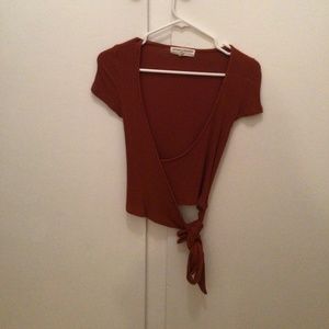 Urban Outfitters Wrap Top